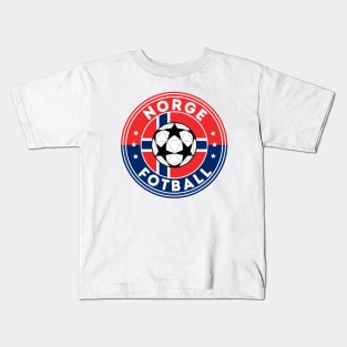 Norway Football Fan Kids T-Shirt